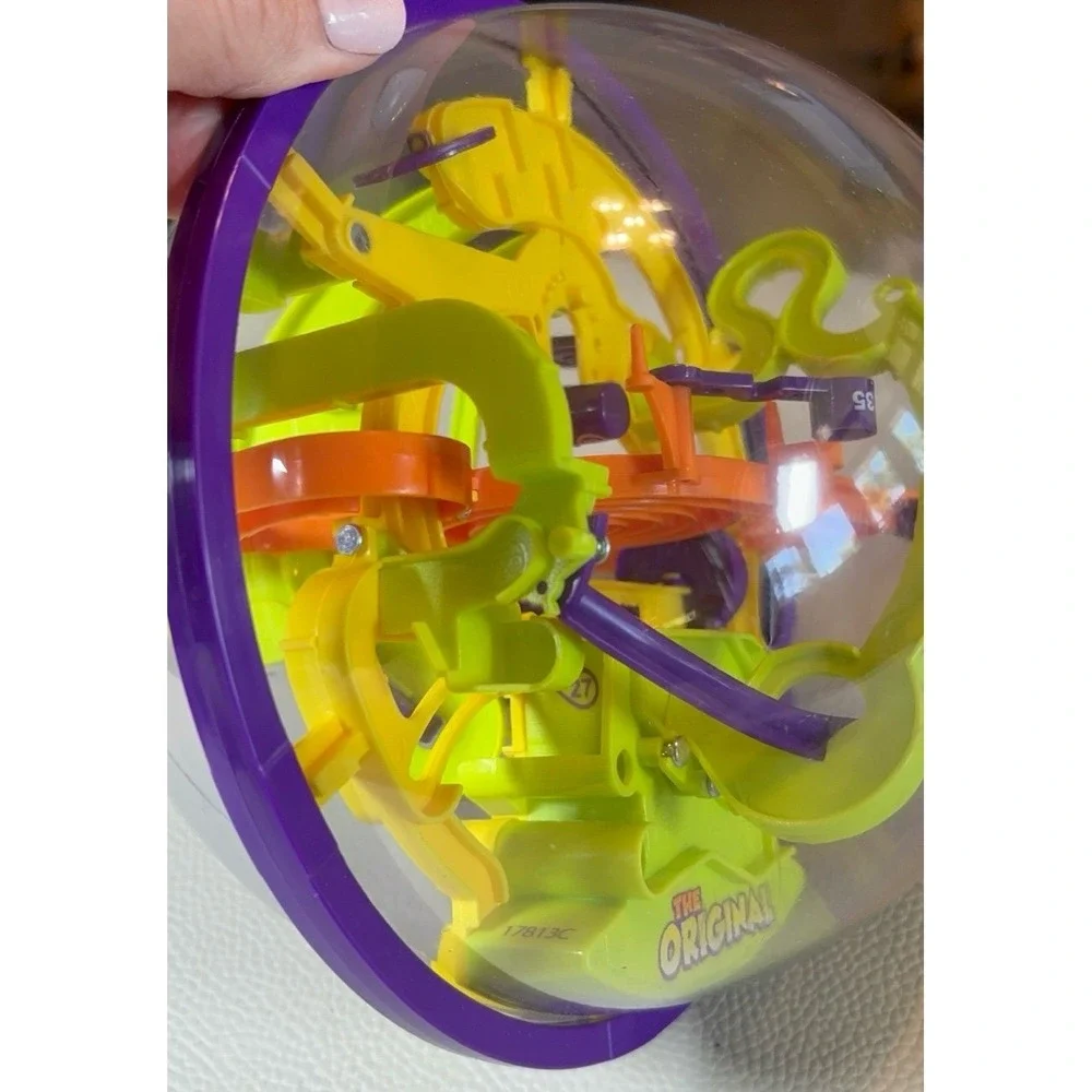 Perplexus originally released as Superplexus is a 3-D ball-in-a-maze puzzle game